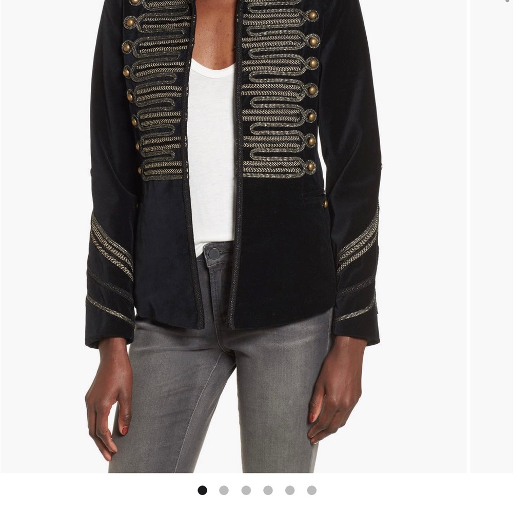 Blank NYC Black Embellished Blazer